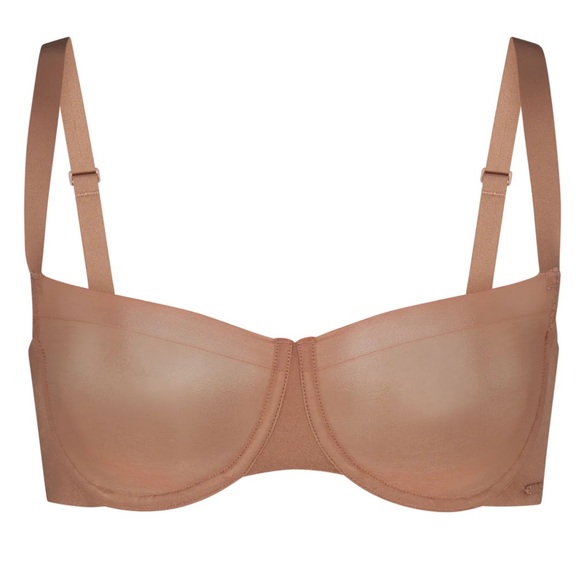 SKIMS NO SHOW unlined molded balconette bra 34DD NWT (SK0003) - Picture 2 of 5